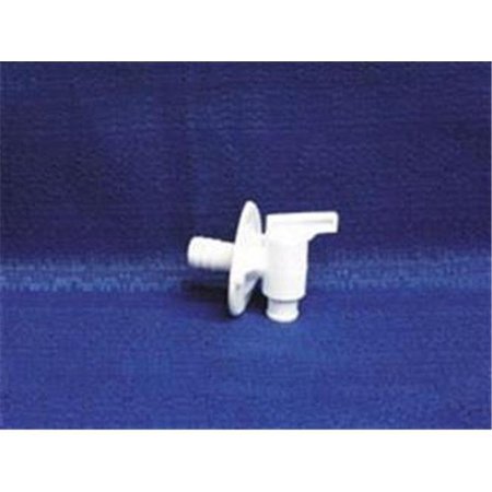 PETERSN MOLD Petersn Mold 18958AW 0.5 In. Drain Valve Artic White P6H-18958AW
